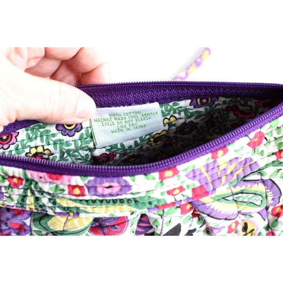 2011 Vera Bradley Viva La Vera Pleated Front Mini Shoulder Bag EUC - Picture 14 of 16